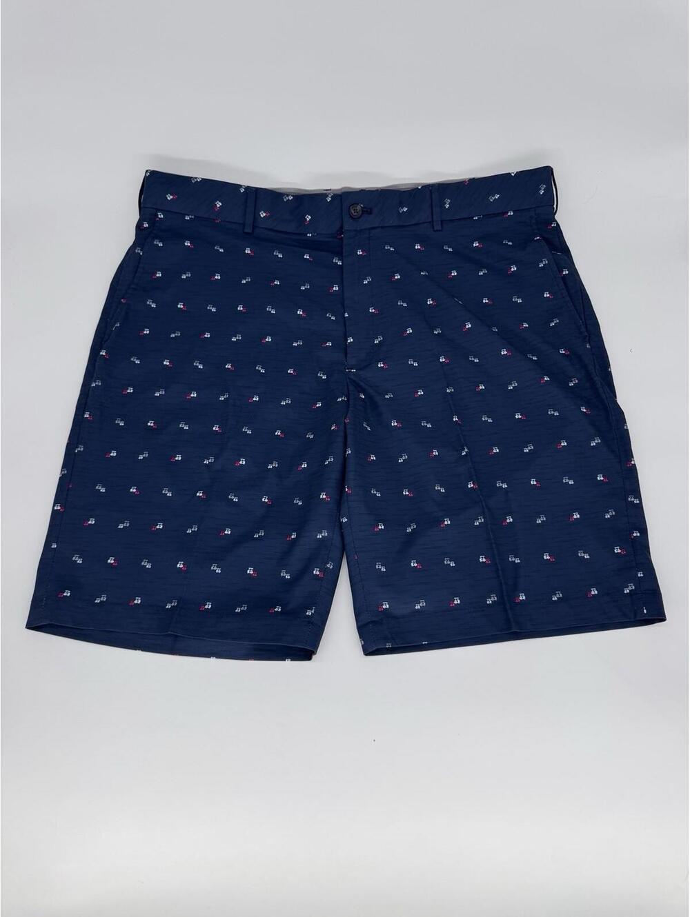 Men’s Walter Hagen 11 Mini Golf Cart Shorts Size 40 Navy Blue